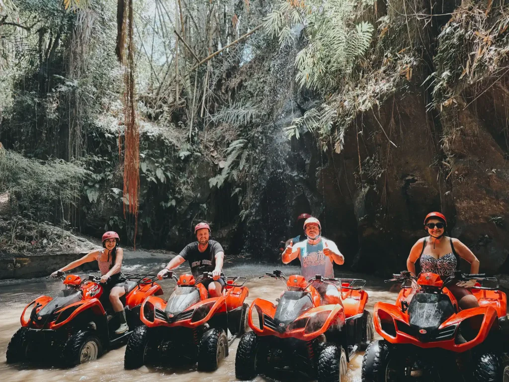 ATV activity in ubud bali with Bali OK Tours